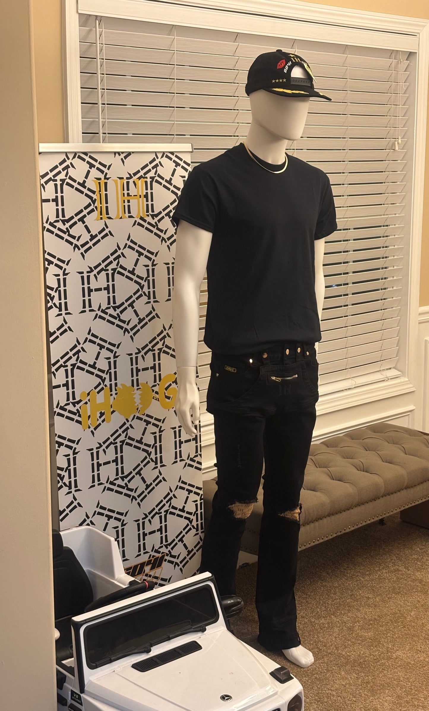 Original Design OG flare denim (Black)