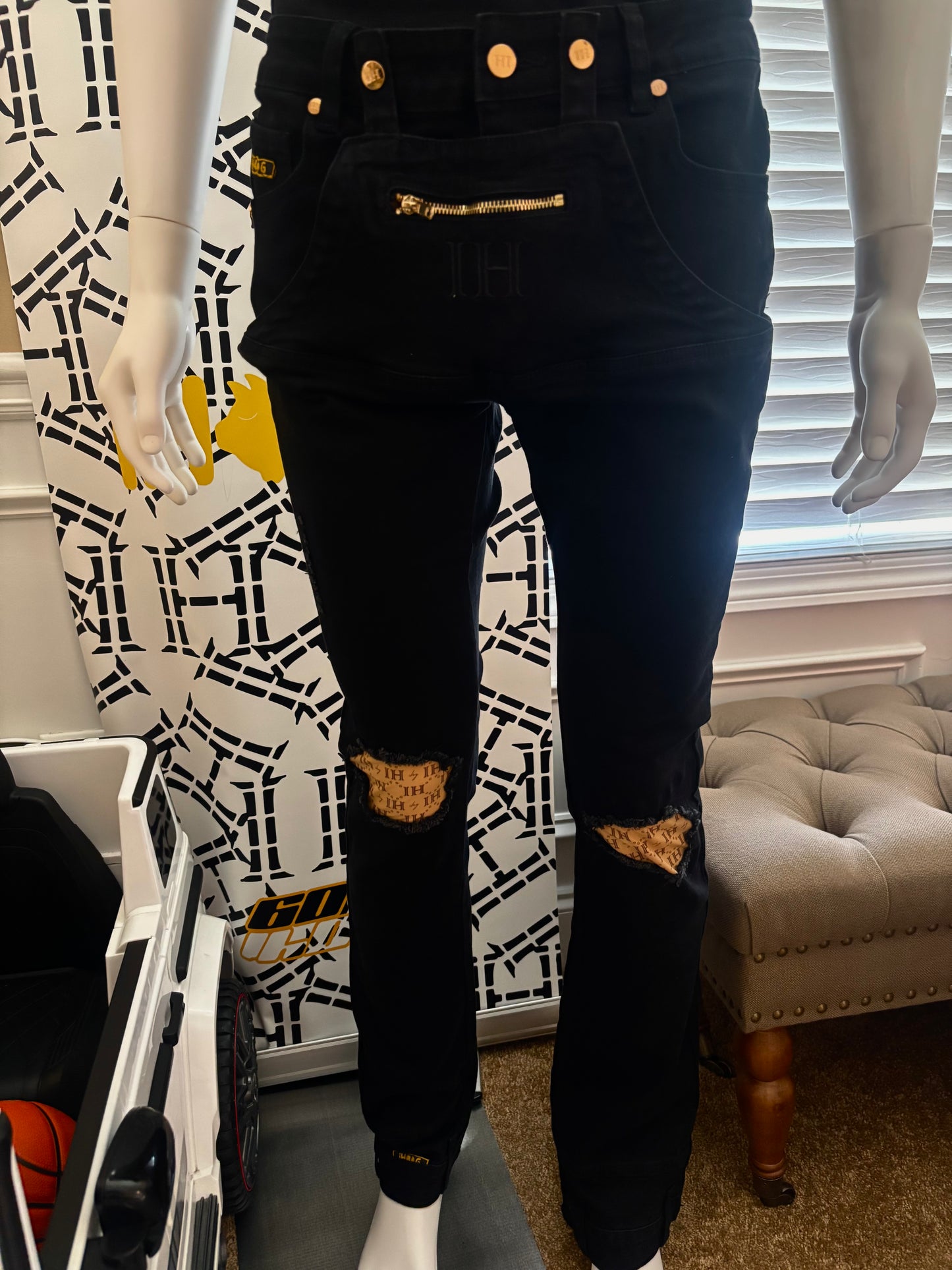 Original Design OG flare denim (Black)